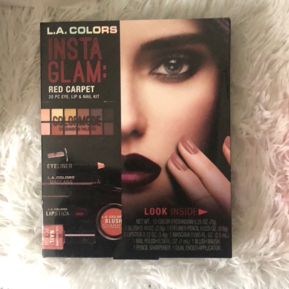 L. A. Colors 20 pc Eye Lip Nail Kit